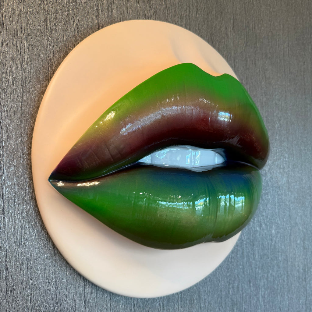 Aurora Parted Lips Sculpture