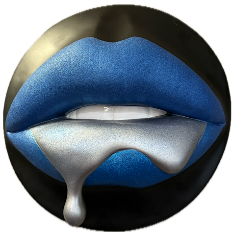 Icing on the Lip, Lip Drip Sculpture