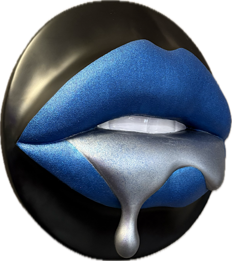 Icing on the Lip, Lip Drip Sculpture