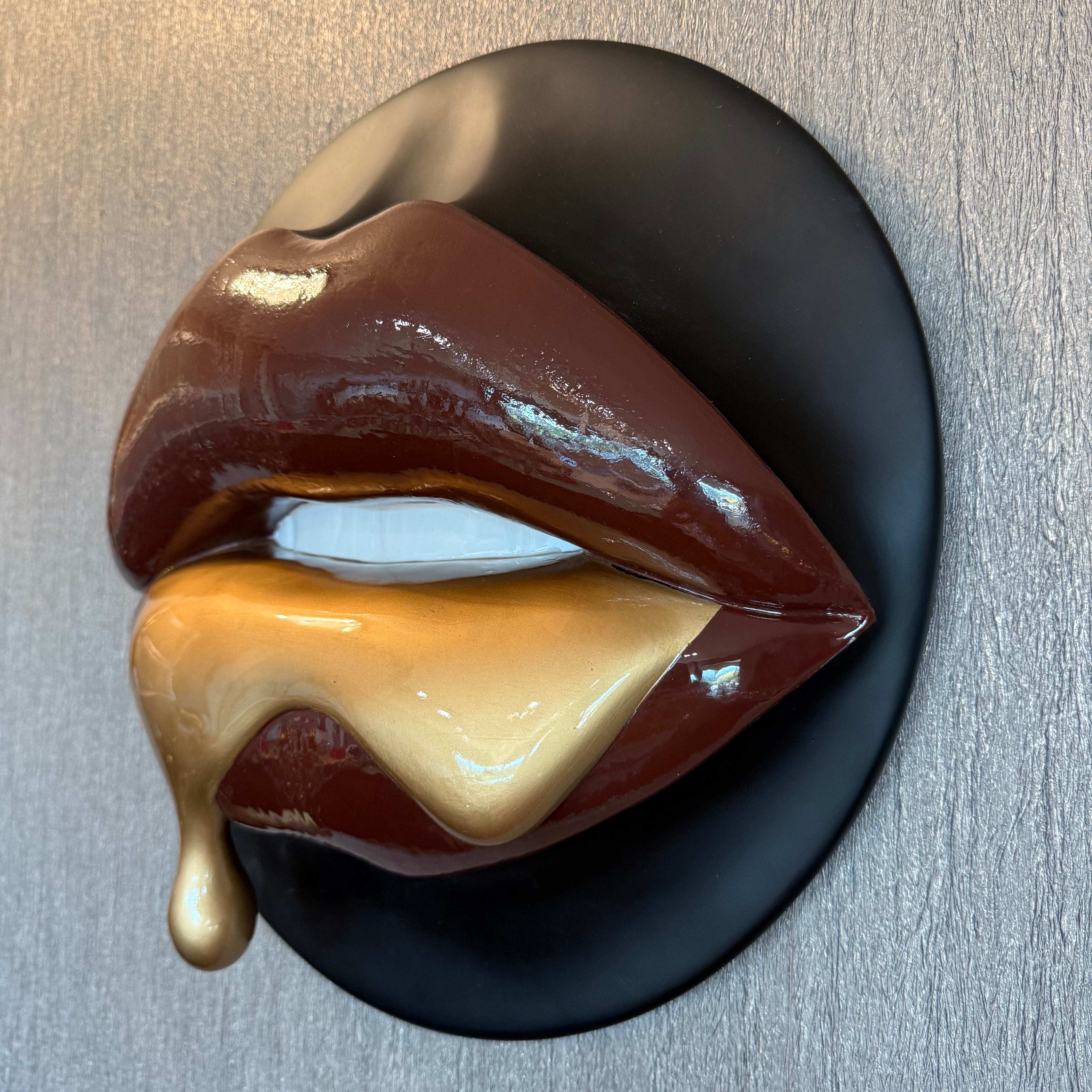 Lava Cake Lip Drip Sculpture