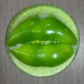 Midori Sour With Salt Parted Lips Sculpture