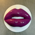 Spectrum Magenta Parted Lips Sculpture